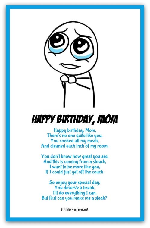 Funny Birthday Poems Page 3