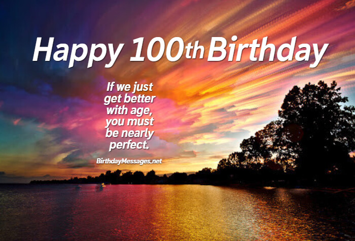 100th Birthday Wishes to Mark a Major Milestone: Turning 100