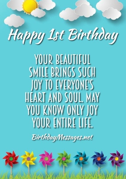 Baby Birthday Wishes Quotes
