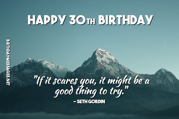 30th Birthday Wishes - Happy 30th Birthday Messages