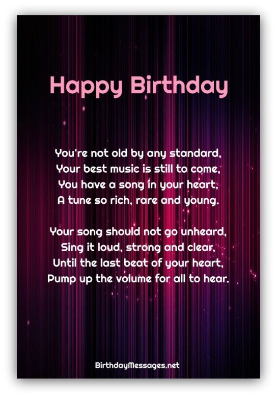 Inspirational Birthday Poems - Page 3