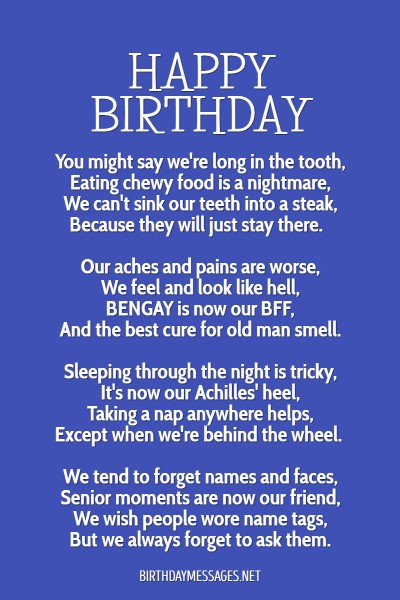 happy birthday to my best friend poem