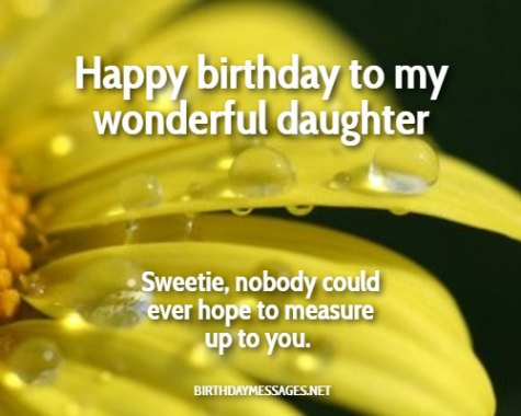 Daughter Birthday Wishes & Quotes - Birthday Messages for Daughters