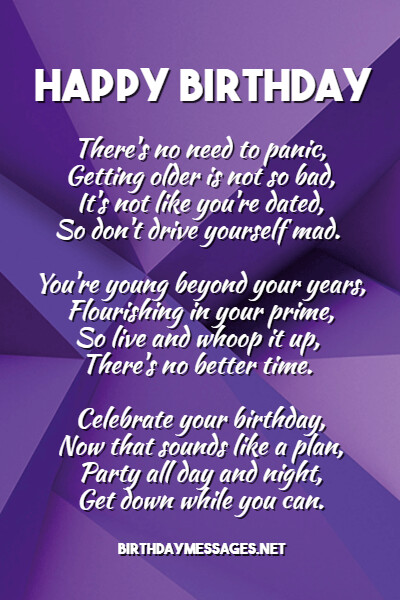 Cool Birthday Poems - Cool Poems for Birthdays
