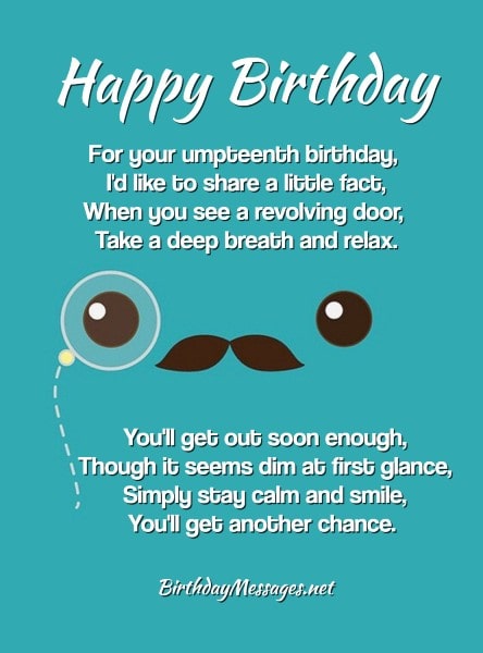 Funny Birthday Poems to Give Birthday Gals or Guys the Giggles