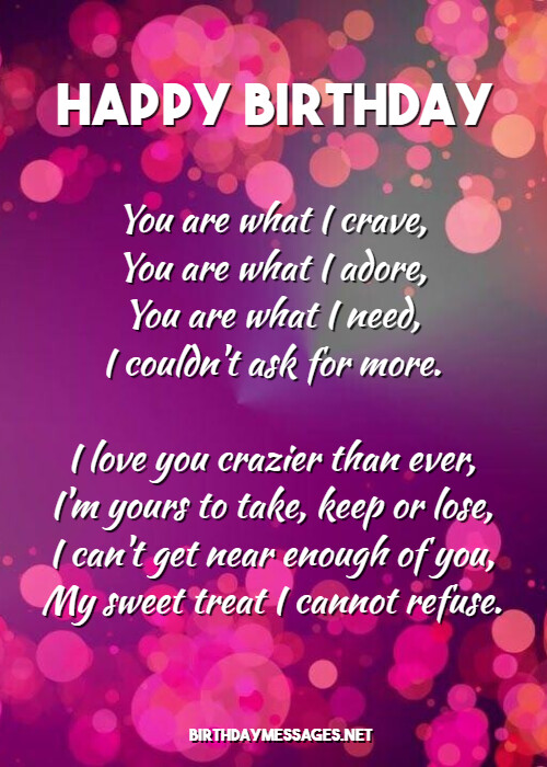 Romantic Birthday Poems Romantic Birthday Messages
