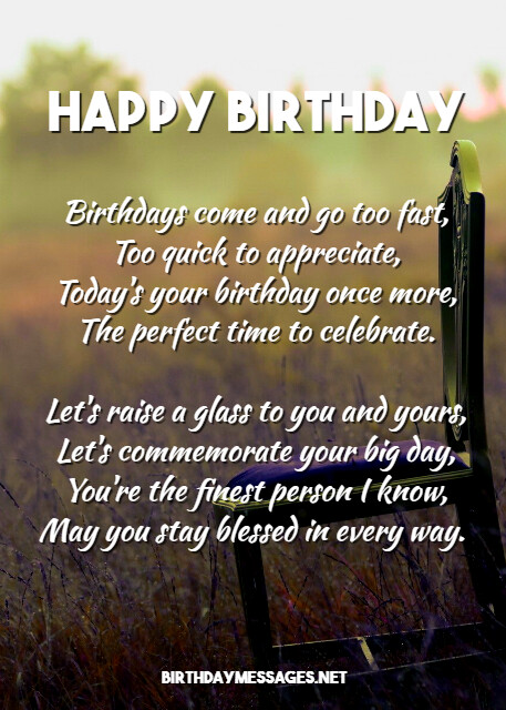 Sentimental Birthday Poems: Sentimental Birthday Messages