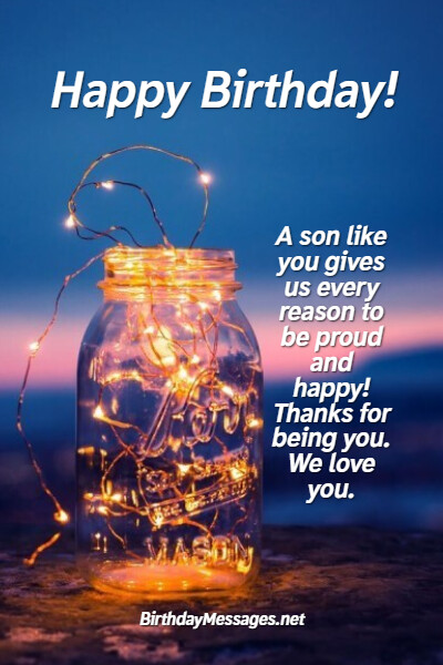Son Birthday Wishes & Quotes: Heartfelt Birthday Messages for Sons