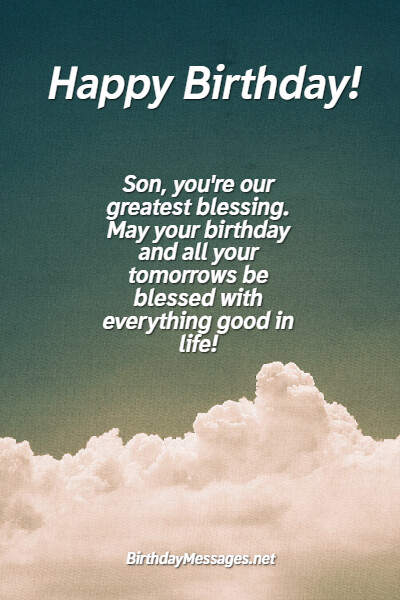 Happy Birthday Son Quotes