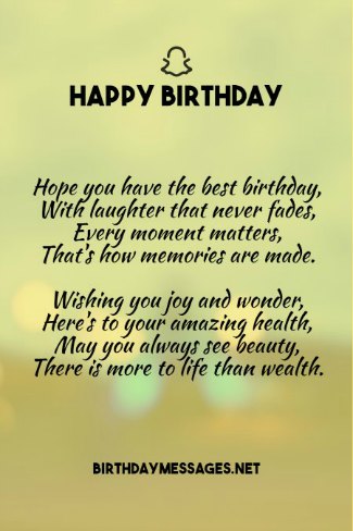 Birthday Poems - Hundreds of Unique Poems for Birthdays