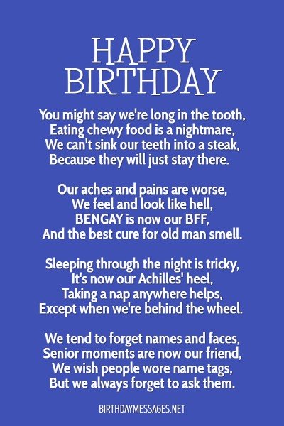 Birthday Poems - Hundreds of Unique Poems for Birthdays